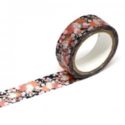 Kamiiso Washi Masking Tape GR1009 - Botangiku Sakura - 15mm