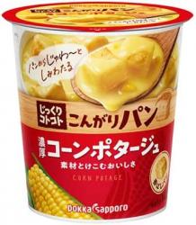 Pokkasapporo Brown Bread Rich Corn Pottage -Set of 6-
