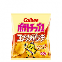 Calbee Potato Chips Consomme Punch 60g