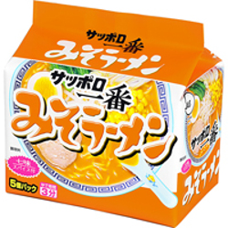 Sanyo Foods Sapporo Ichiban Miso Noodle 5 Bags