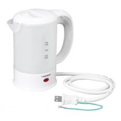 Yazawa Travel Electric Kettle TVR53WH White