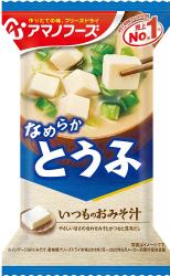 Asahi Amano Foods Usual Miso Soup Tofu -Set of 10-