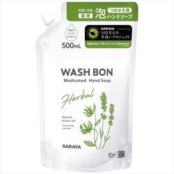 Saraya WASH BON Herbal Medicated Hand Soap Refill