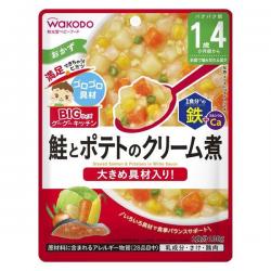 Asahi Wakodo BIG Size Goo Goo Kitchen Creamy Salmon And Potato -Set of 3-