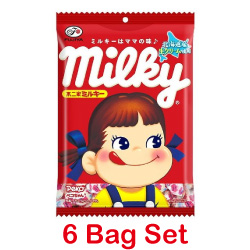 Fujiya Milky Soft Candy 120g 【Set of 6】