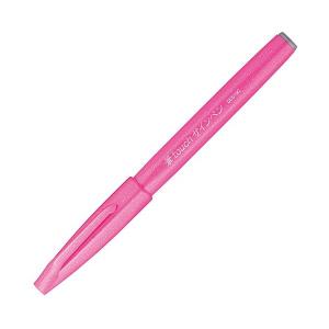 Pentel Fude Touch Sign Pen Pink
